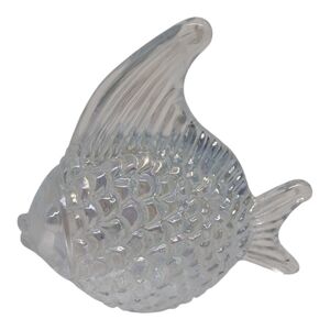 Vintage Silvestri Iridescent Art‎ Glass Fish